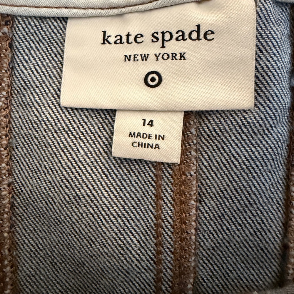 Kate Spade X Target Denim Mini Dress, size 14 - Picture 6 of 6